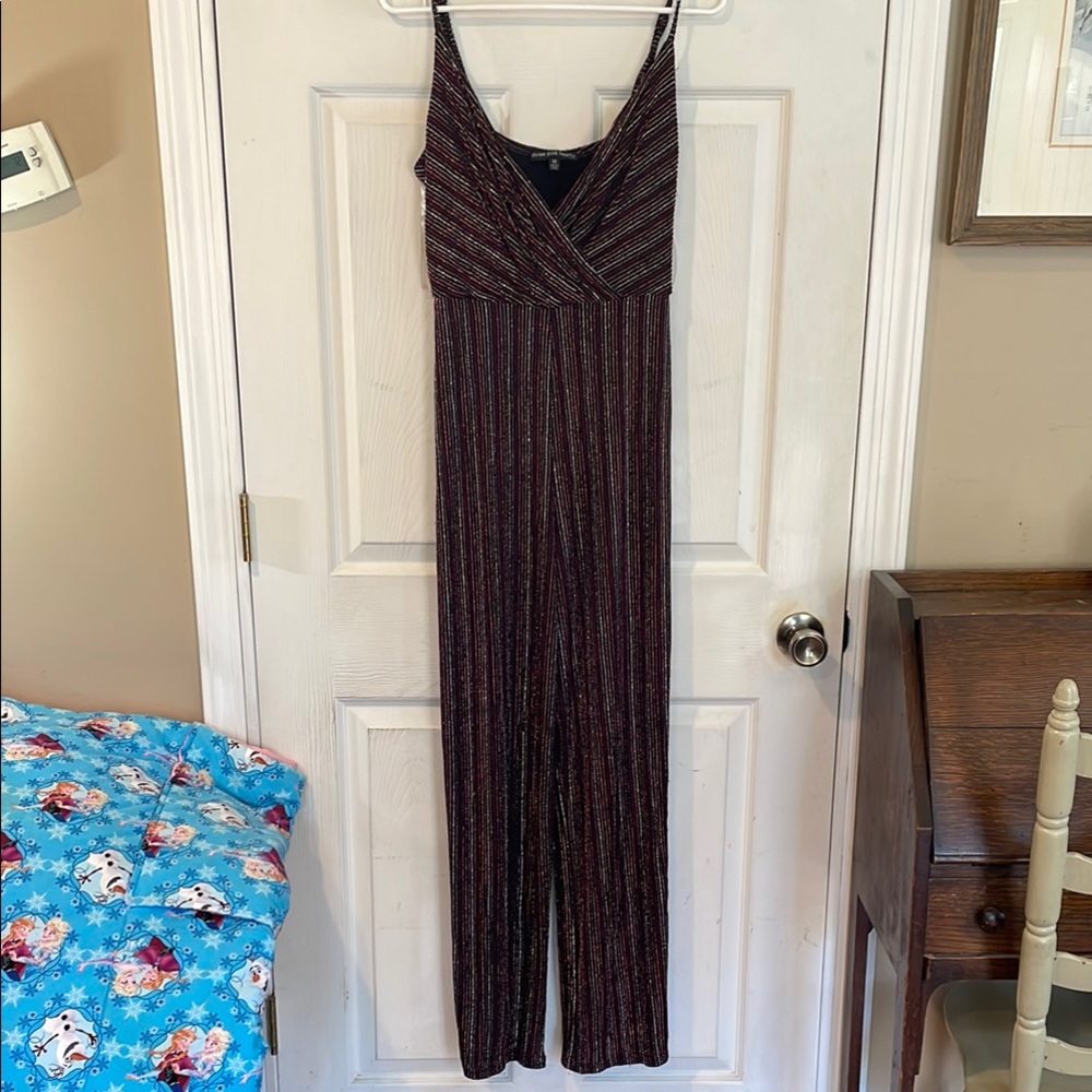 Three Pink Hearts Size Medium Jumpsuit